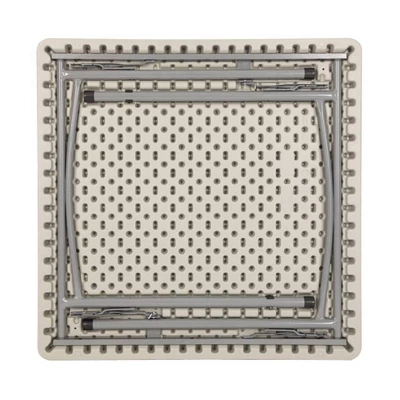 36"x36" Heavy Duty Folding Card Table Speckled Gray - Hampden Furnishings 5 36"x36" Heavy Duty Folding Card Table Speckled Gray - Hampden Furnishings - Image 5