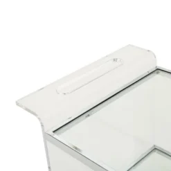 Yves Acrylic Bar Trolley Clear - Christopher Knight Home -Living Space Shop GUEST e36ee3a8 35fa 4729 b14b a8598c1d2f60