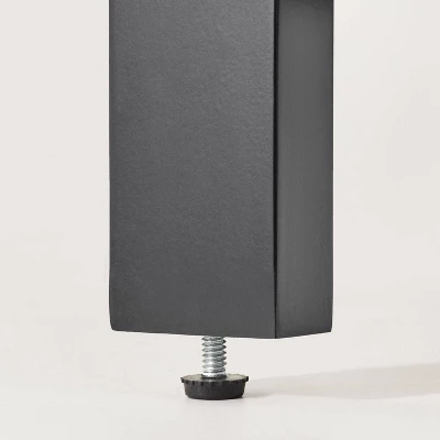 Wood Kitchen Island Table With Storage Black/Natural - Hearth & Hand™ With Magnolia 5 Wood Kitchen Island Table With Storage Black/Natural - Hearth & Hand™ With Magnolia - Image 5