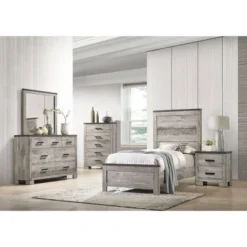 3pc Adam Panel Bedroom Set Gray - Picket House Furnishings -Living Space Shop GUEST e496a67b 207e 4a30 aa66 eaae4323a95d