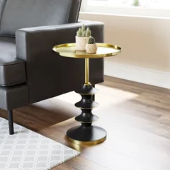 Anomaly Side Table Gold - ZM Home -Living Space Shop GUEST e5d25473 6f8b 4ab1 90ae 25bc3a4f9608