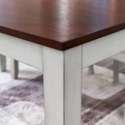 Ellsworth Wood Dining Table Medium Brown - Vifah -Living Space Shop GUEST e5e96c8e ef25 420e b6fd fa948f7ee0e5