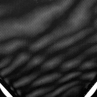 Emma And Oliver Mid-Back Black Mesh Tapered Back Swivel Task Office Chair With T-Arms 9 Emma And Oliver Mid-Back Black Mesh Tapered Back Swivel Task Office Chair With T-Arms - Image 9