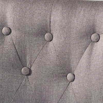 Set Of 4 Gardner Finished Dining Chairs Gray/Dark Brown - Baxton Studio 1 Set Of 4 Gardner Finished Dining Chairs Gray/Dark Brown - Baxton Studio