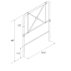 RealRooms Allysa Metal Headboard 5 RealRooms Allysa Metal Headboard -Living Space Shop GUEST e993e68a ed37 483d aa33 2735a919eb02