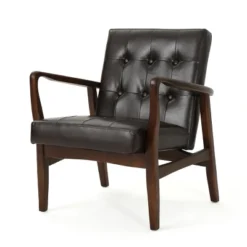 Callahan Mid Century Club Chair - Christopher Knight Home -Living Space Shop GUEST ea8cb7cb 604e 4d81 a808 2a20e4e2d521