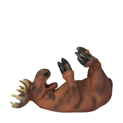 True Mischievous Moose Polyresin Wine Bottle Holder Set Of 1, Brown, Holds 1 Standard Wine Bottle, Brown Finish 2 True Mischievous Moose Polyresin Wine Bottle Holder Set Of 1, Brown, Holds 1 Standard Wine Bottle, Brown Finish - Image 2