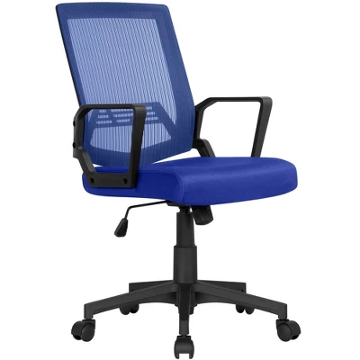 Yaheetech Adjustable Mid-Back Office Chair Computer Chair With Wheels 9 Yaheetech Adjustable Mid-Back Office Chair Computer Chair With Wheels - Image 9