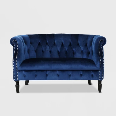 Milani Scroll Arm Loveseat - Christopher Knight Home 6 Milani Scroll Arm Loveseat - Christopher Knight Home - Image 6