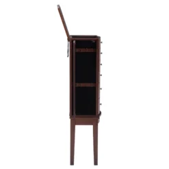 Francesca Jewelry Armoire Merlot Brown - Powell Company 17 Francesca Jewelry Armoire Merlot Brown - Powell Company -Living Space Shop GUEST ef22f921 6e55 49f0 a560 b5555f43c3f4