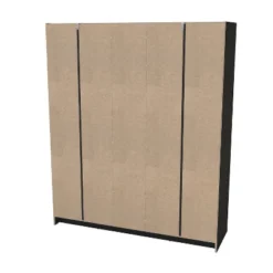 Denmark 5 Door 2 Drawer Wardrobe - Polifurniture -Living Space Shop GUEST f1de7b53 4691 4ef9 abbb 76d74c3caf04