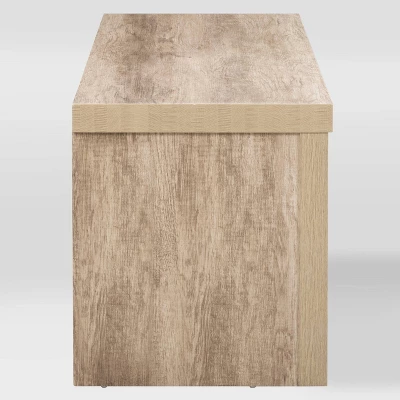 Joliet Duotone TV Stand For TVs Up To 80" Beige/White - CorLiving 2 Joliet Duotone TV Stand For TVs Up To 80" Beige/White - CorLiving - Image 2