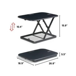 Ergo Height Adjustable Laptop Riser Stand - True Seating -Living Space Shop GUEST f55638ed f911 4c93 a712 b3ace5b6ff8d