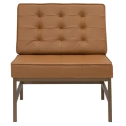 Ashlar Bonded Leather Tufted Chair - Studio Designs Home -Living Space Shop GUEST f6df85bf 51e5 485a b28a a9b1c654a6a1