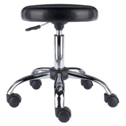 Clark Adjustable Height Swivel Bar Stool With Cushion Black - Winsome -Living Space Shop GUEST f724c49b ca82 4221 a5f8 0241d63b5e59