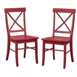 Set Of 2 Albury Cross Back Dining Chairs - Buylateral -Living Space Shop GUEST f7cf6a4d 6b6c 4518 b00b 2dbae73493a3