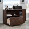Palo Alto Small Office Credenza Spiced Mahogany - Sauder