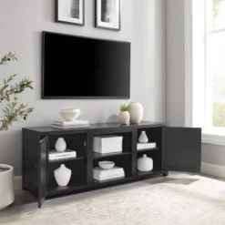 58" Gordon Low Profile TV Stand For TVs Up To 65" - Crosley -Living Space Shop GUEST f8f2c65b dd65 4af8 98a5 f4f95e33fad6