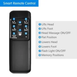 Costway Adjustable Bed Base Electric Bed Frame With Massage Remote Control Queen 16 Costway Adjustable Bed Base Electric Bed Frame With Massage Remote Control Queen -Living Space Shop GUEST f9e4e823 b1ca 4ad8 afab af25b4966eb8