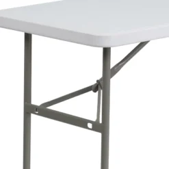 Flash Furniture 4-Foot Granite White Plastic Folding Table -Living Space Shop GUEST fa85782d a61b 4cdd 85ba a17e01c65dda