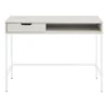 40" Contempo Desk With Drawer And Shelf White Oak - OSP Home Furnishings
