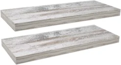 Sorbus Large Wall Mount Floating Shelf -Living Space Shop GUEST fc59d1bb ef89 4298 933b 97148826ffa2