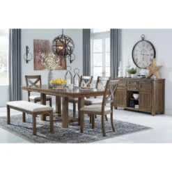 Moriville Rectangular Extendable Dining Table - Signature Design By Ashley -Living Space Shop GUEST fc73a3c8 c89c 4668 bb8b fdcf1715d9f2