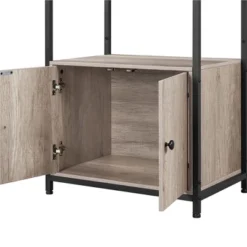 Yaheetech 59" Kitchen Storage Rack With Cabinet And Shelves -Living Space Shop GUEST fcb7cefb f17a 4ed6 a5c6 77959810c1d8