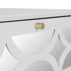 Averina 2 Drawers 45° Splicing White Mirror Front Nightstand With Storage - The Pop Maison -Living Space Shop GUEST fdf96d48 22ec 4855 8144 08a90a5aa5c5