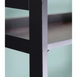 59.84" Calum 5 Shelf Bookshelf Black Cherry - Linon -Living Space Shop GUEST fee60879 8edc 4e82 94fa 4a7245bef7fa