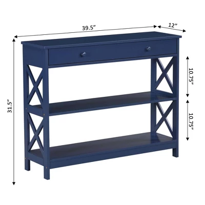 Oxford 1 Drawer Console Table - Breighton Home 7 Oxford 1 Drawer Console Table - Breighton Home - Image 7