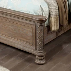 5pc Lellen Bedroom Set Beige/Rustic Natural Tone - HOMES: Inside + Out -Living Space Shop GUEST ff7bd58f 02a5 48d1 a73b 09bd72479cc3